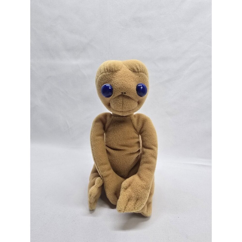 Vintage 1982 1980s Showtime ET Alien Plush Bean Bag Collectible Kamar Doll